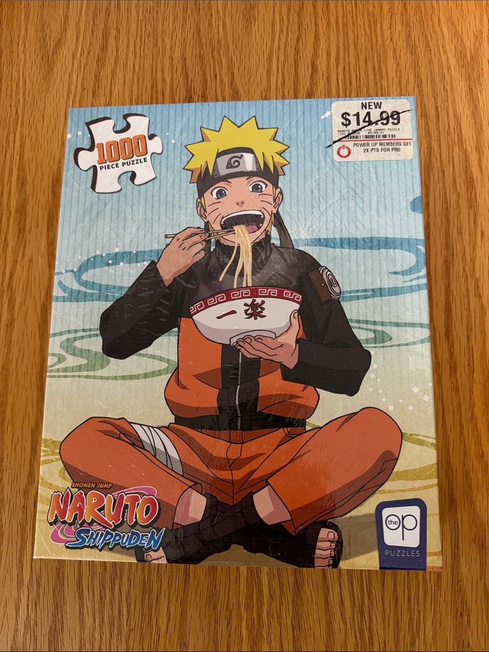 Naruto Shippuden 1000-Piece Puzzle - Naruto Eating Ramen